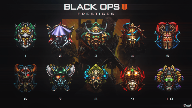Médaille Prestige Call Of Duty Black Ops (2009) - État Très Bon