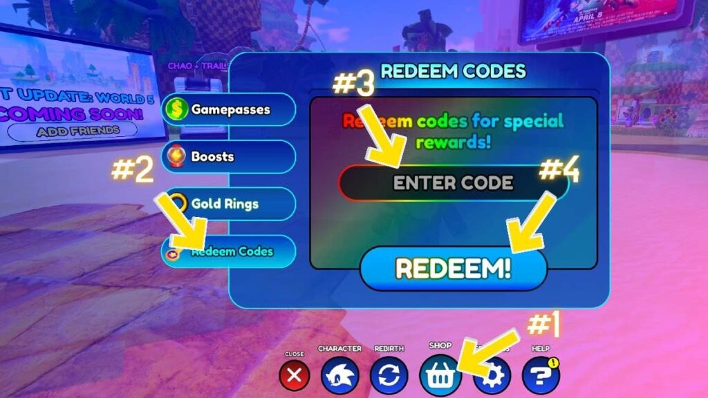 Codes Roblox Sonic Speed Simulator janvier 2023 GameAH