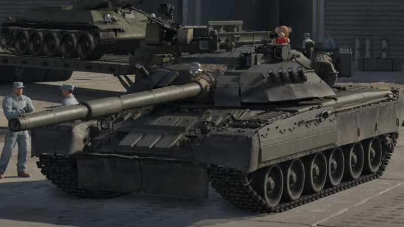 War thunder t-80u tank