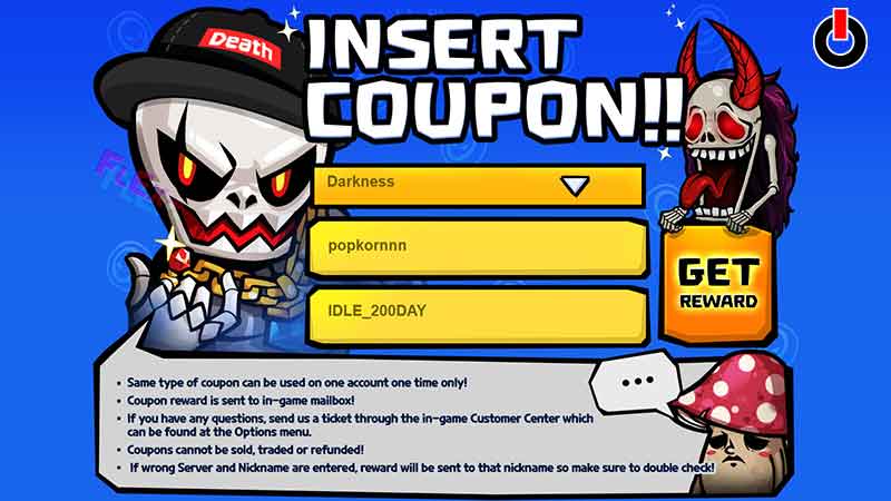 idle death knight coupon codes
