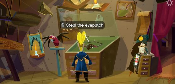 Getting the Eyepatch for Disguise