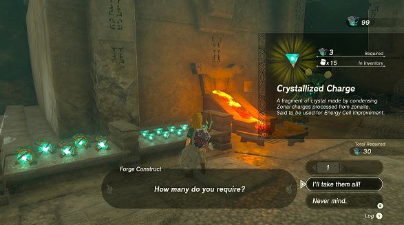 How to Get Crystalized Charges in Tears of the Kingdom
