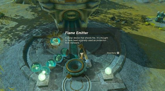 How to Get Flame Emitter in Tears of the Kingdom