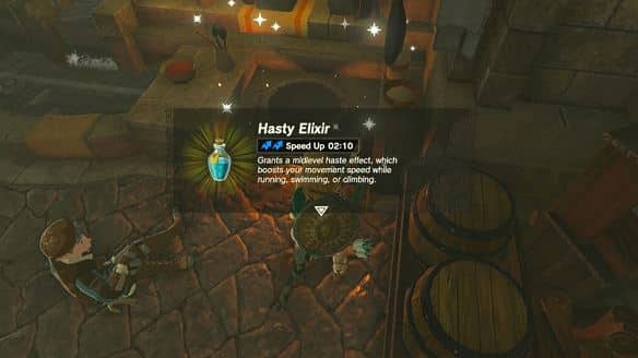How to Make Hasty Elixir in Zelda: Tears of the Kingdom