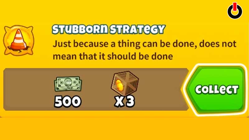 Stubborn Strategy Complete Secret achievement in BTD6