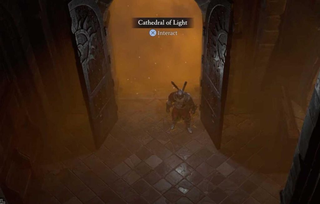 Diablo 4 Où trouver le donjon de la cathédrale de