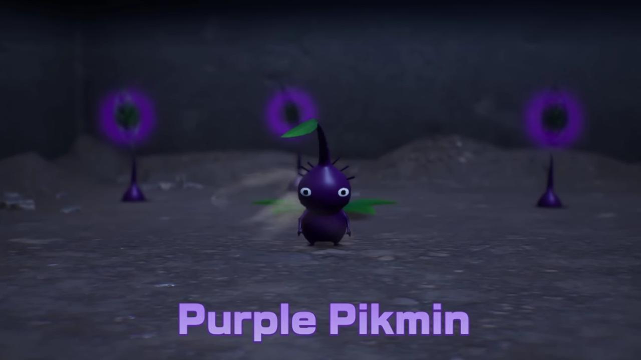 Purple Pikmin in Pikmin 4