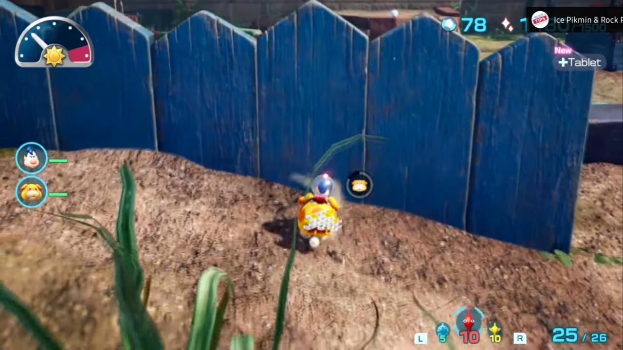 Oatchi Charge in Pikmin 4