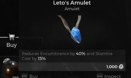 Remnant 2 Leto's Amulet