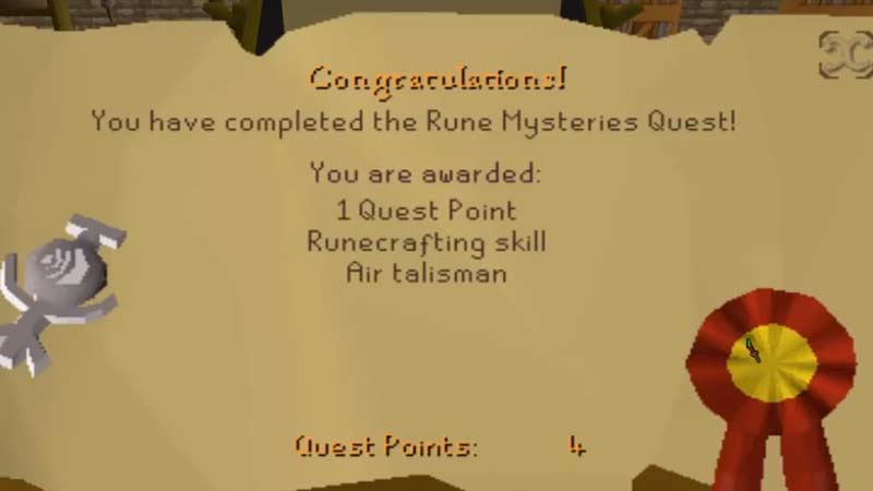 runes mysteries quest in old school runescape