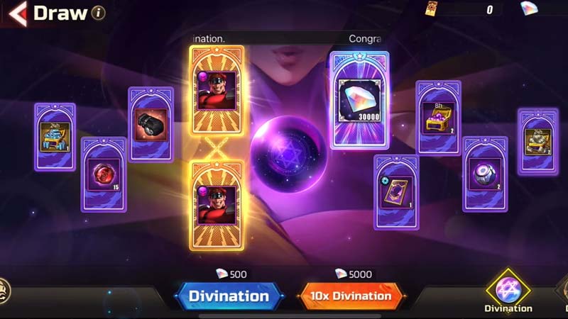 divination summon street fighter