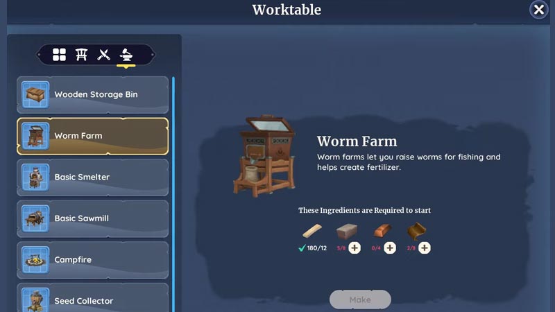 get best worm farm in palia