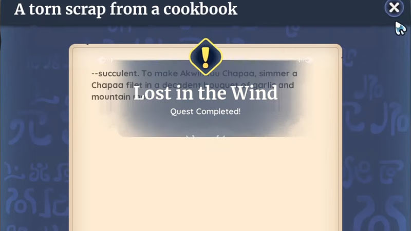 lost in the wind quest in palia