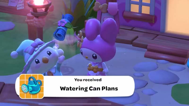 water can crafting plan hello kitty