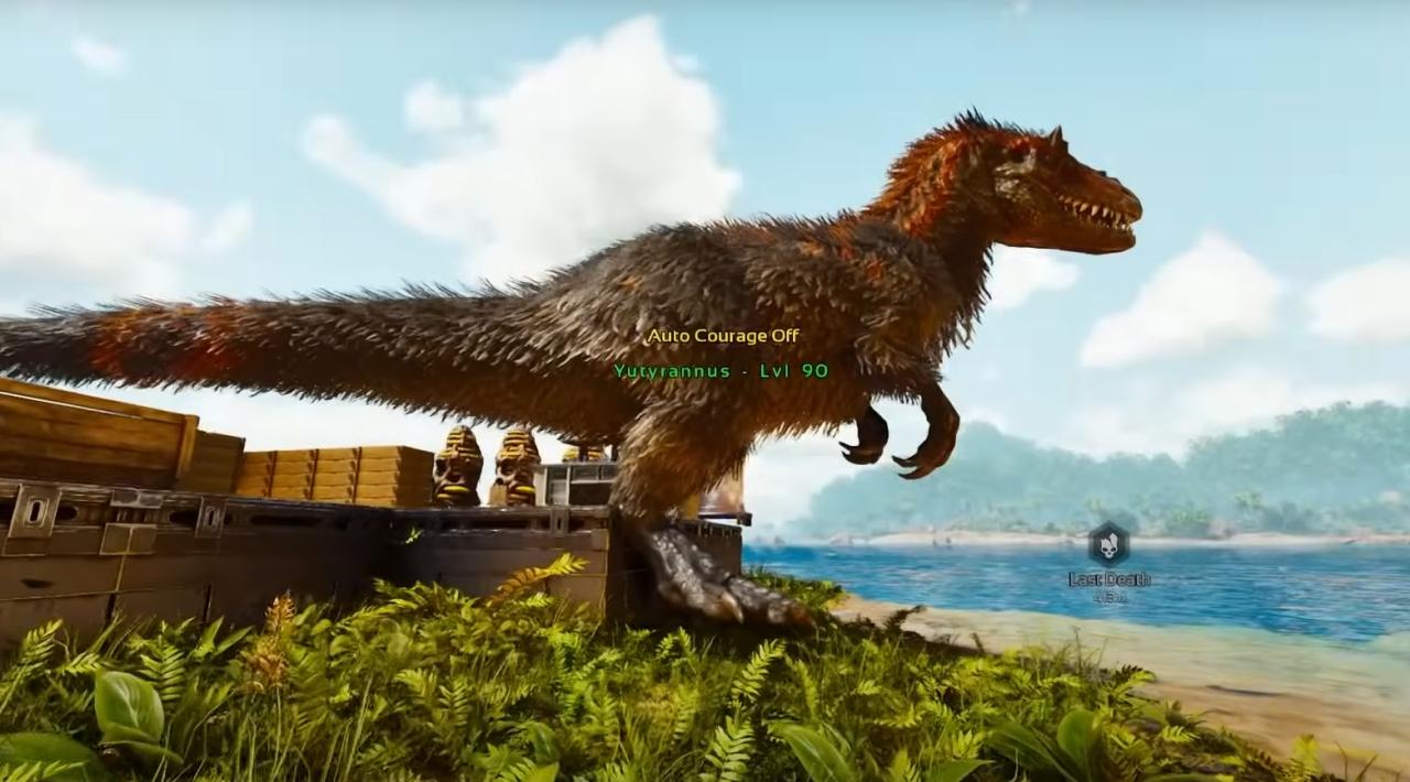 Ark Survival Ascended Creature Yutyrannus