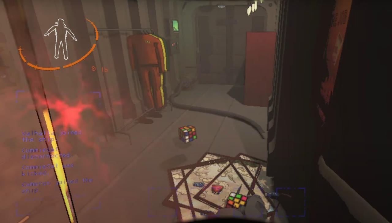 Lethal Company Inverse Teleporter Ship Interior