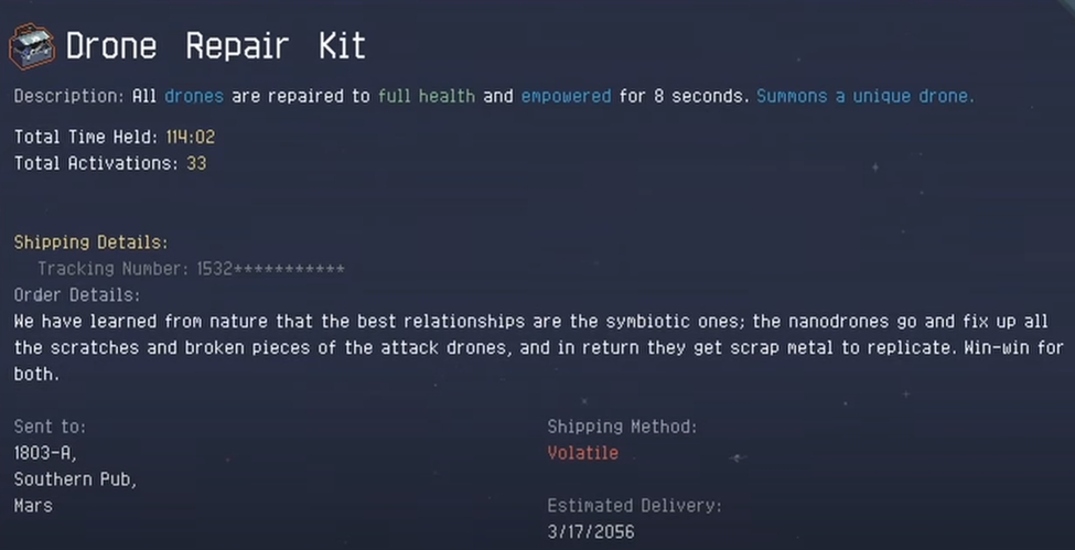 RORR Drone Repair kit