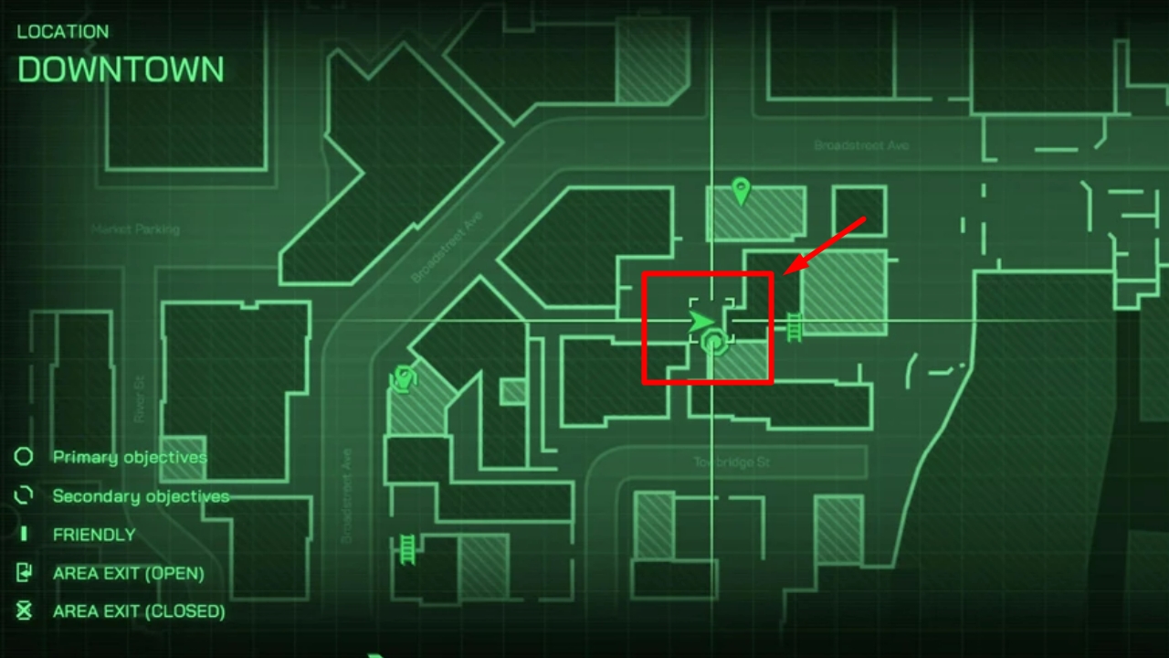 Robocop Rogue City: Find the Right Motorcycle | Spike in a Haystack Map Image