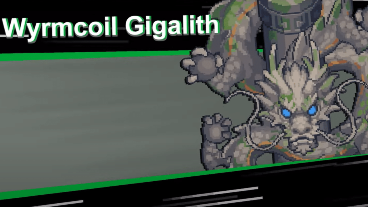 Soul Knight Prequel Wyrmcoil Gigalith