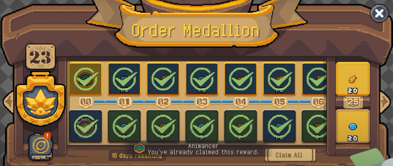 Order Medallion