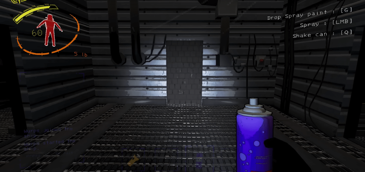 Spray can in Lethal Company.