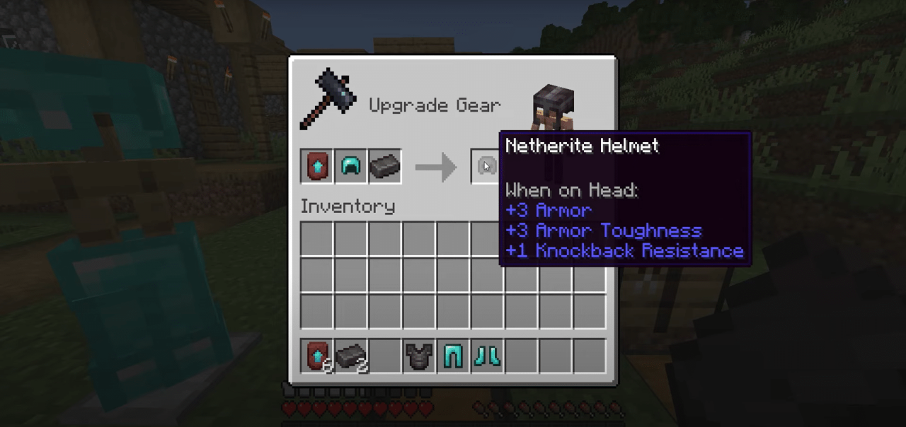 Netherite Armor Requirements in Minecraft 1.20