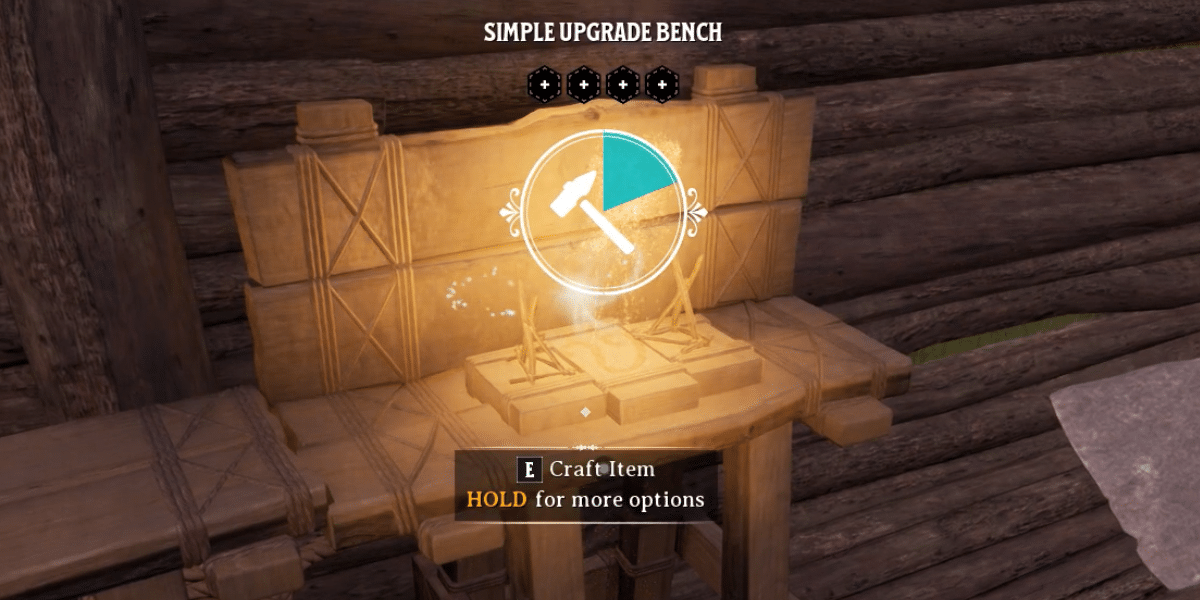 Nightingale Simple Upgrade Bench